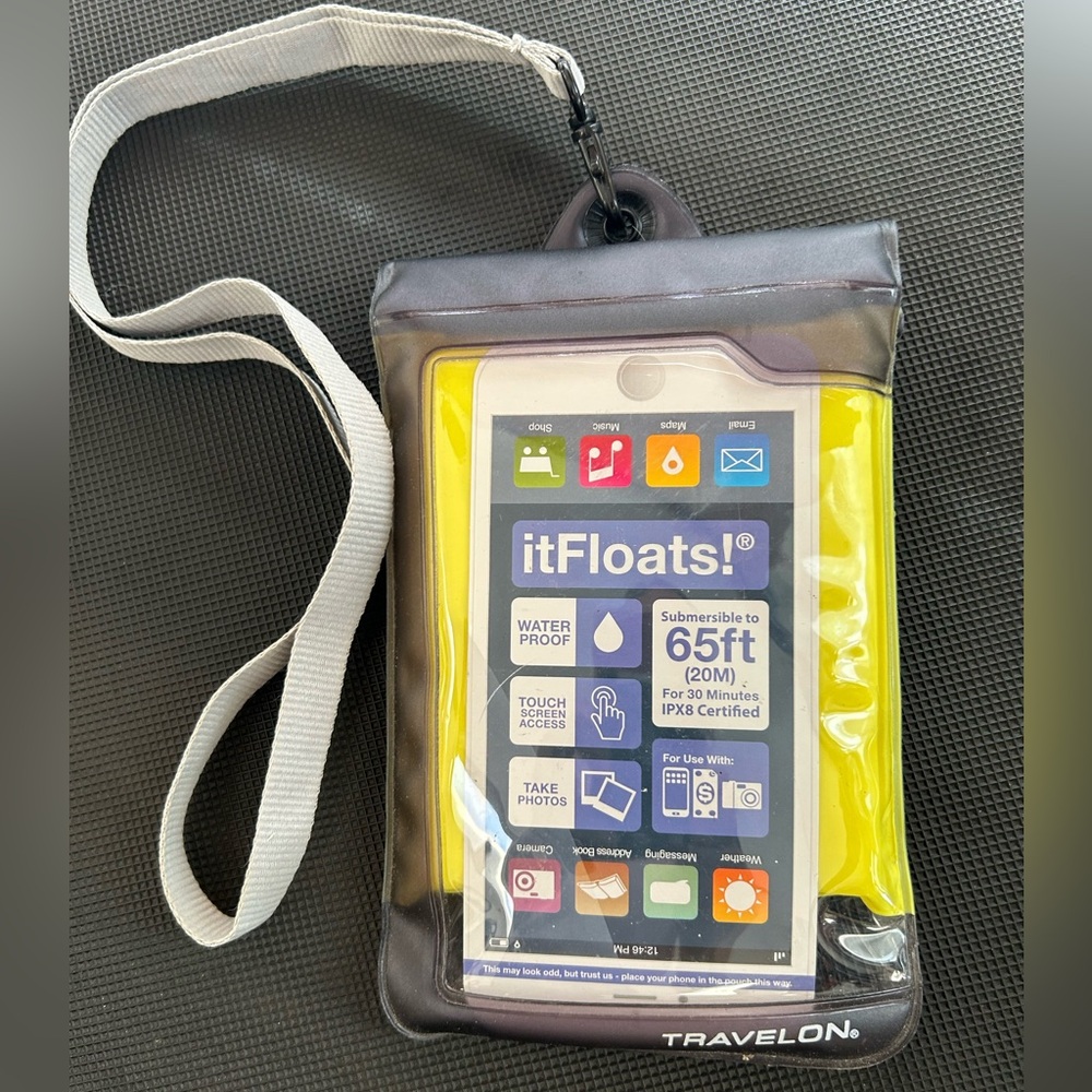 Underwater phone protector-take photos/videos underwater!! Touch screen access!!